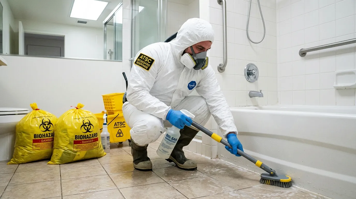 Decontamination equipment deployed for Blood Cleanup in West Allis